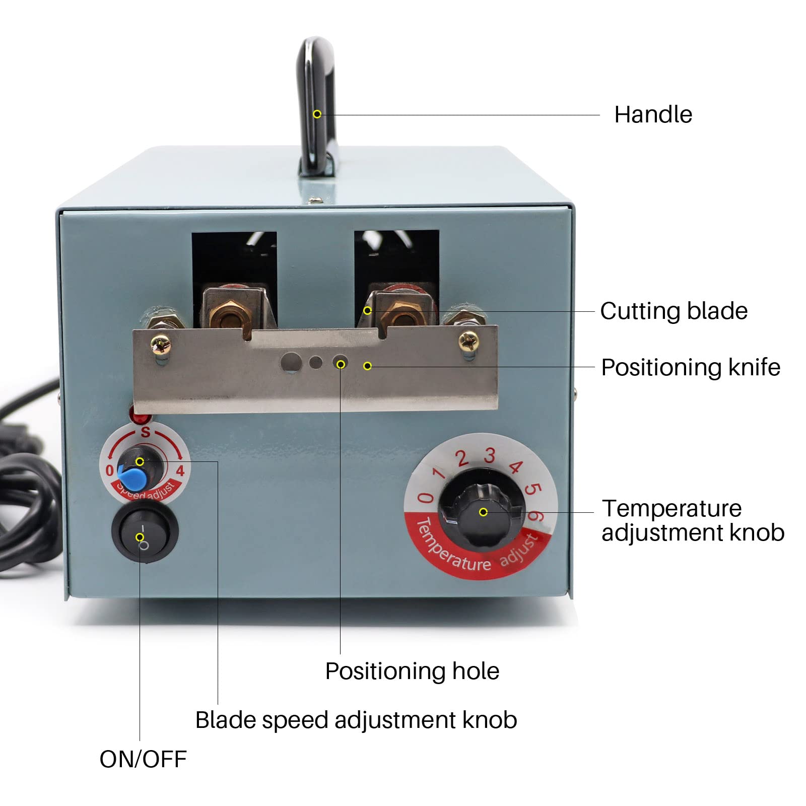 110V Automatic Electric Chicken Debeaking Machine - Poultry Beak Trimmer with 2 Blades for Safe & Precise Beak Cutting | Ideal for Chicken Farms, Hatcheries & Poultry Processing | Durable Debeaker Tool for Healthy Flock Management