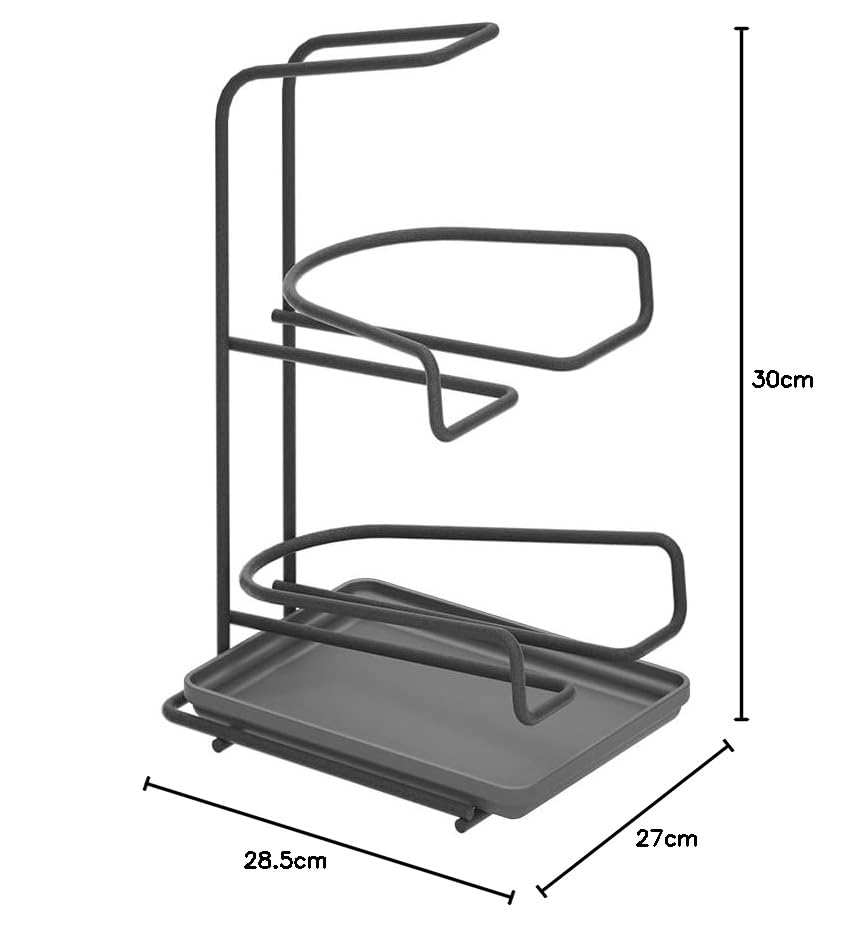 Moka-Station 6-Cup Stovetop Espresso Coffee Maker with Drip Tray - Perfect for Home, Office & Camping Use