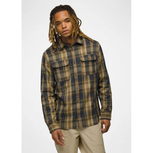 M Westbrook Men's Slim Fit Flannel Shirt - Soft Plaid Button Down Shirt for Casual Wear, Outdoor Activities & Layering
