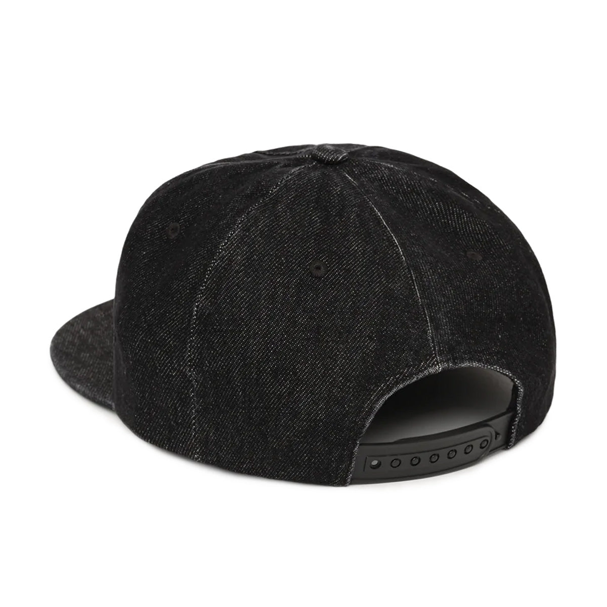 Stylish Denim Logo Baseball Cap in Black - Perfect for Casual Outfits, Streetwear & Outdoor Activities