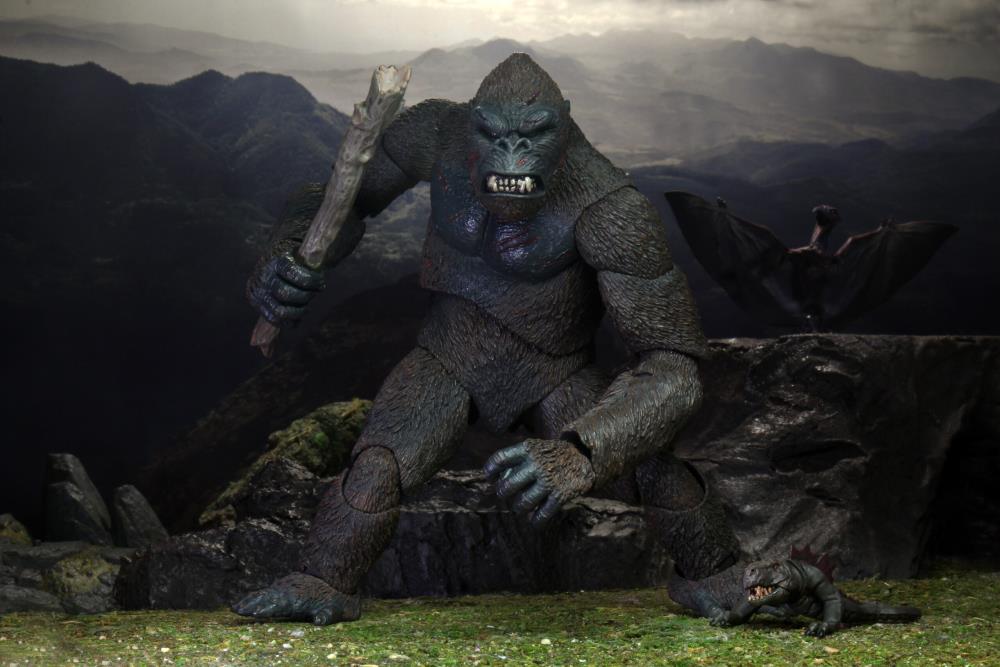 NECA King Kong (Skull Island) Action Figure - Collectible Movie Toy for Fans & Gift Idea - Perfect for Display, Cosplay, and Kong Themed Decor