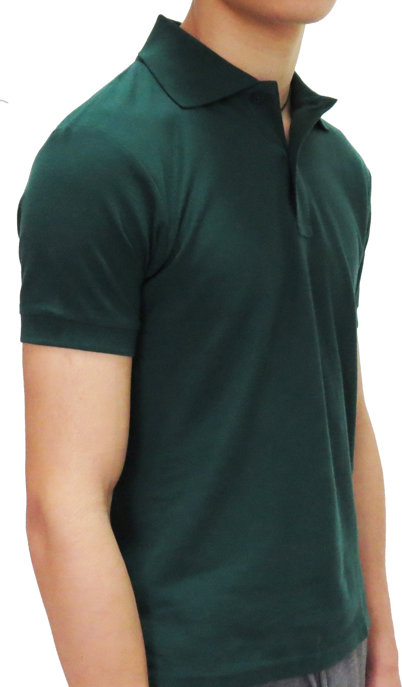Men's Enfari Short Sleeve Basic Pique Polo Shirt - Comfortable Casual Wear for Work, Golf & Everyday Outfits
