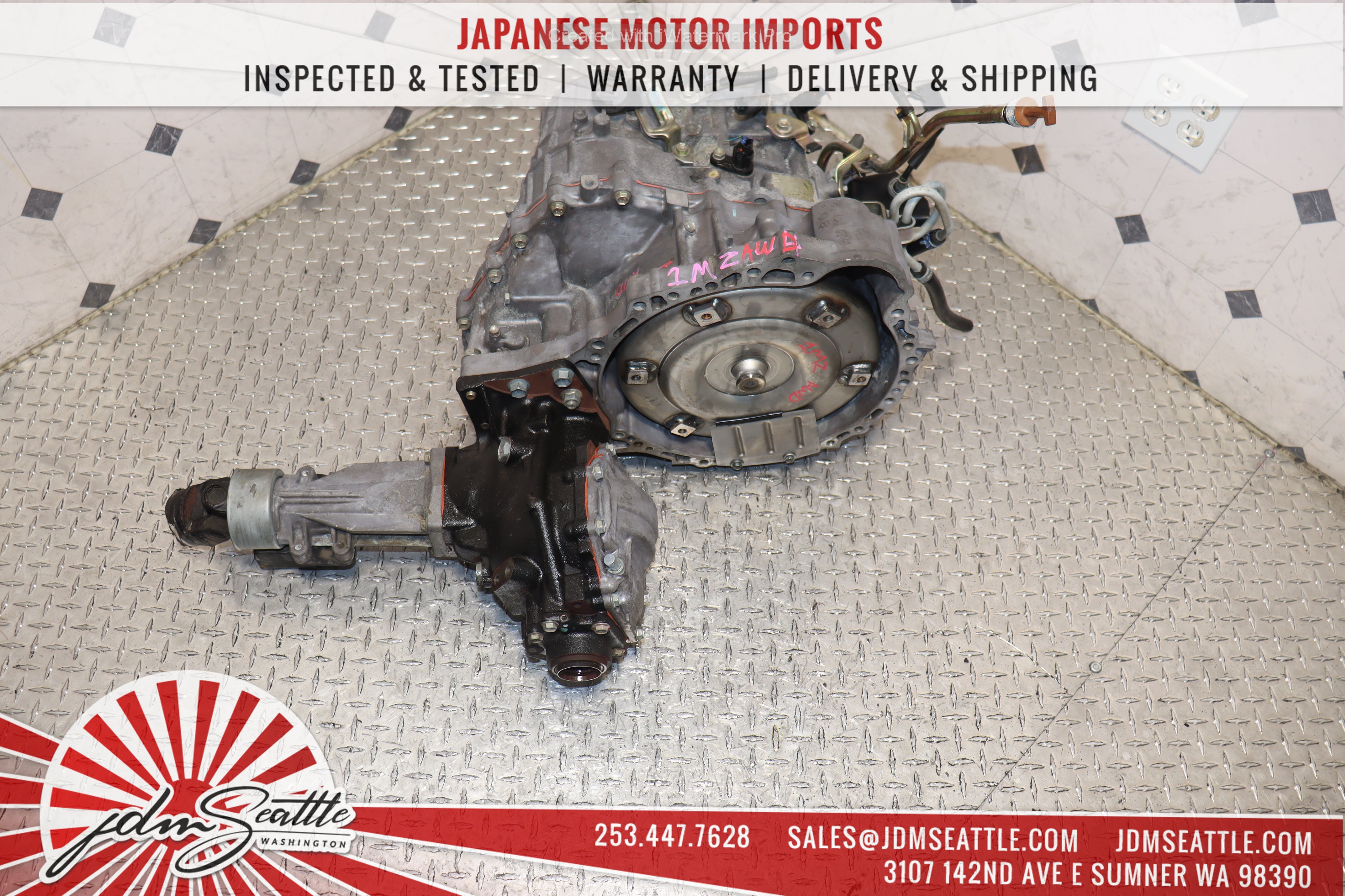 JDM 1MZ-FE VVTI V6 3.0L Transmission for 1999-2003 Lexus RX300 Toyota Highlander Sienna 4WD - Perfect for Engine Replacement & Performance Upgrades