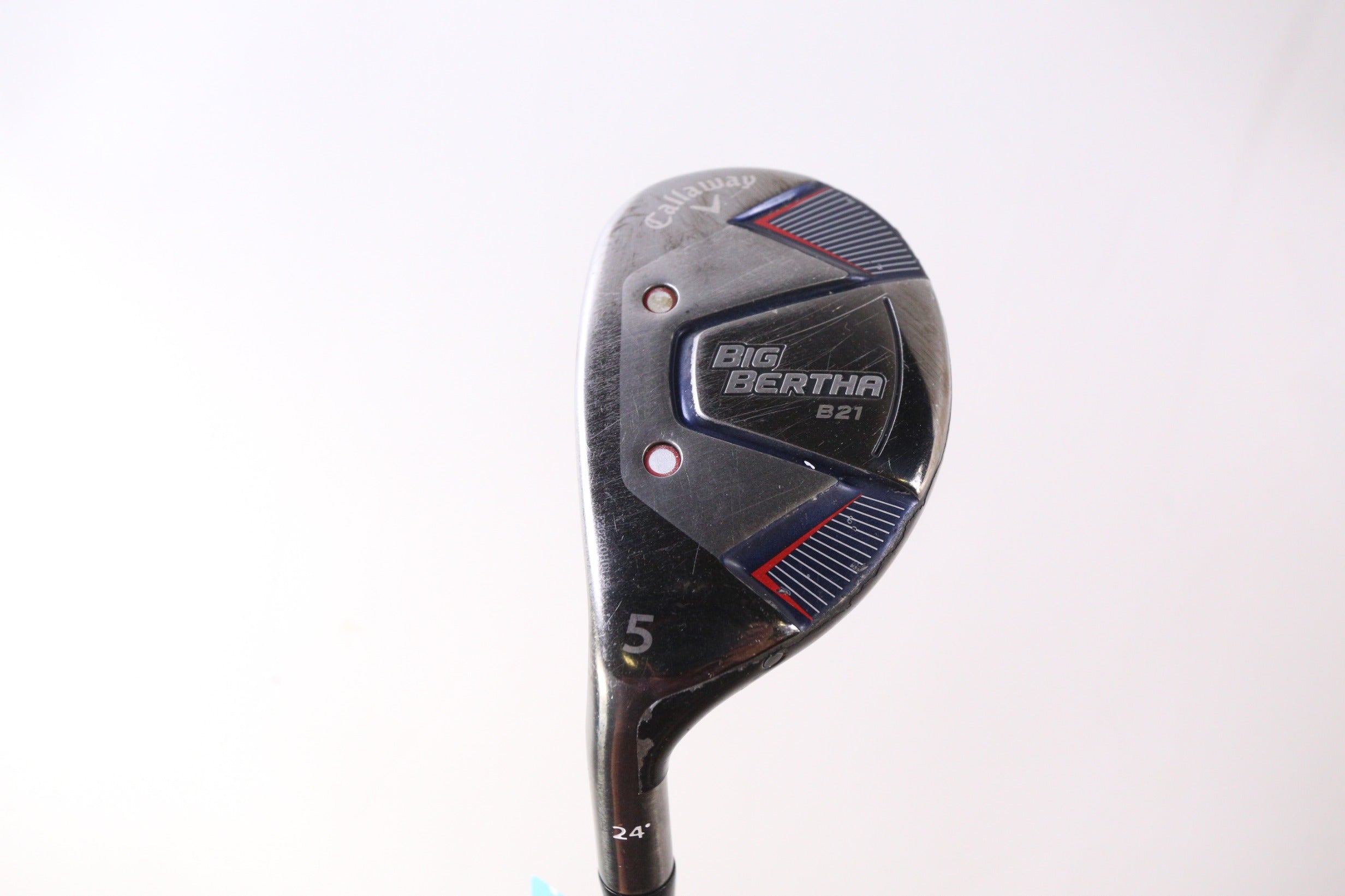 Callaway Big Bertha B21 5H Hybrid Golf Club - 24° Ladies Flex Left Handed | Used Condition | Perfect for Women Golfers & Beginners on the Course