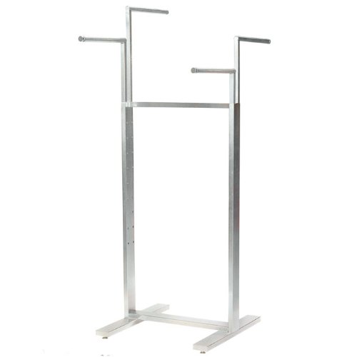 Adjustable 4-Way Storage Rack - Heavy Duty Metal Shelf Organizer for Garage, Closet, Kitchen & Office - Space Saving Solution for Home Organization