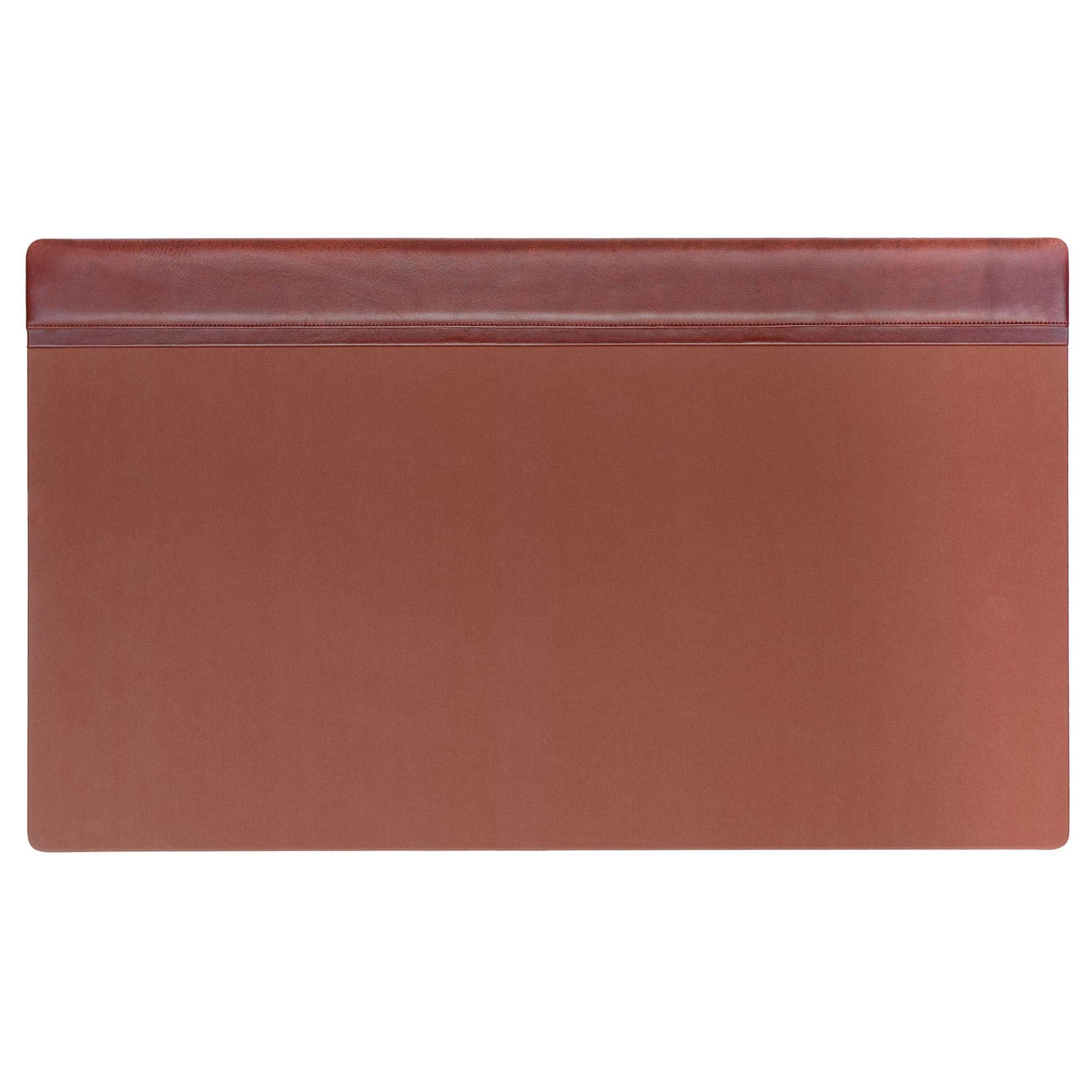 Premium Dacasso Classic Leather Desk Pad - 34 x 20 Inches, Mocha Brown - Non-Slip Office Desk Protector for Writing, Mouse & Keyboard Use - Perfect for Home Office, Study & Workspace Organization