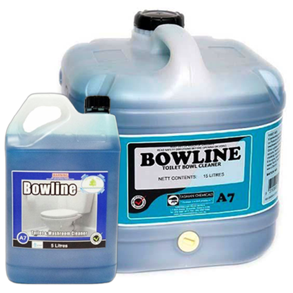 Tasman Chemicals Bowline Toilet Bowl Cleaner - Powerful Bathroom Cleaner for Stains & Odor Removal - Ideal for Home, Hotel & Commercial Use