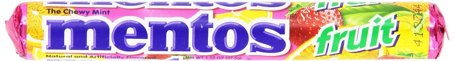 Mentos Chewy Fruit Candy Rolls Bundle - 15 Pieces + 6 Rolls Assorted Flavors | Bulk Candy for Parties, Office Snacks & On-the-Go Treats