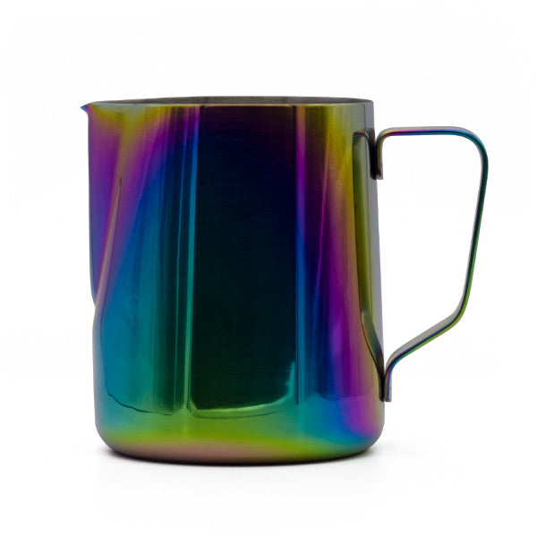 Ten Mile Milk Jug Iridescent - Shimmering Glass Milk Bottle for Home Decor, Kitchen Storage & Vintage Aesthetic | Perfect for Farmhouse Style, Coffee Creamer, and Floral Arrangements