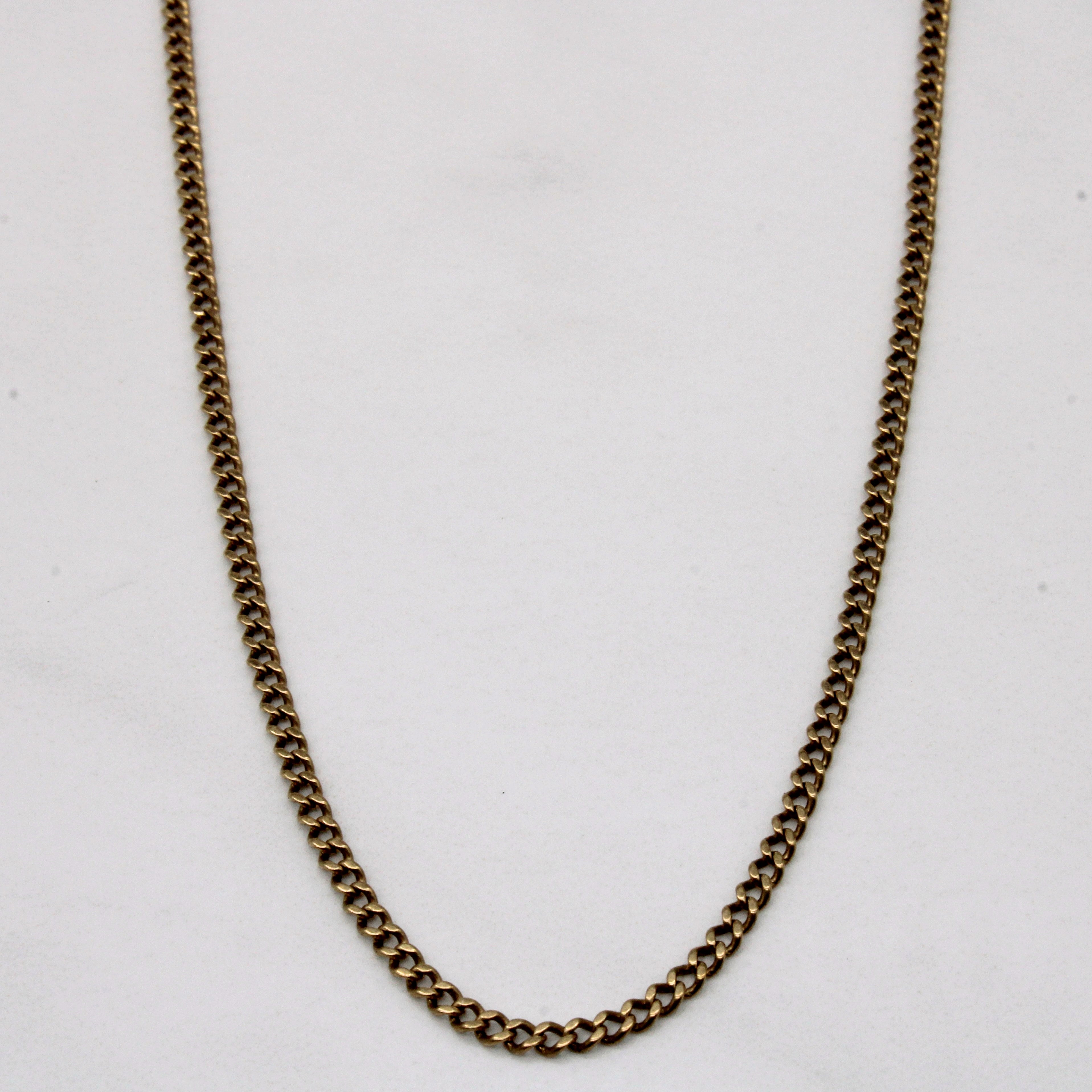10K Yellow Gold Curb Chain Necklace 28 Inch - Elegant Layered Jewelry for Women, Perfect for Everyday Wear, Gift Giving and Special Occasions
