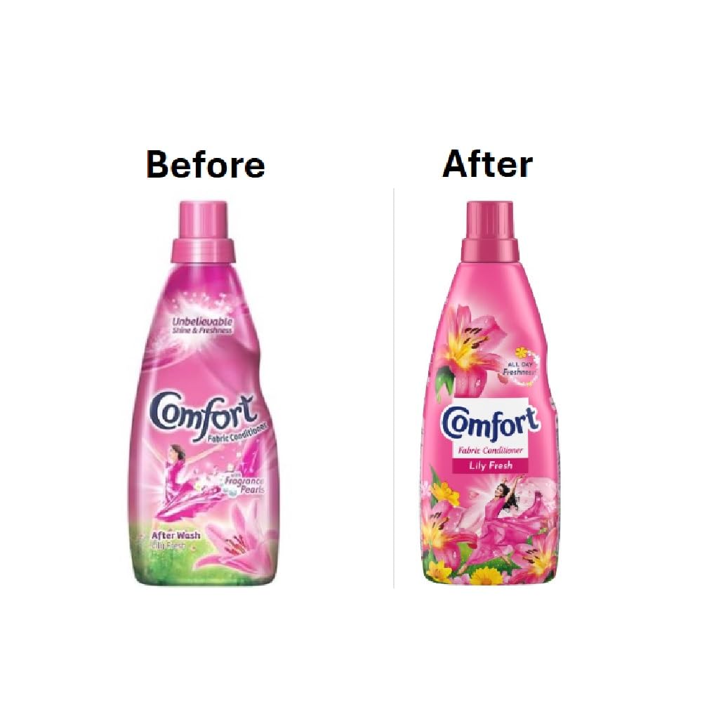 Lily Fresh Fabric Conditioner - 860ml for Long-Lasting Freshness & Softness | Ideal for Laundry, Clothes & Linens | All-Day Fragrance & Comfort After Wash