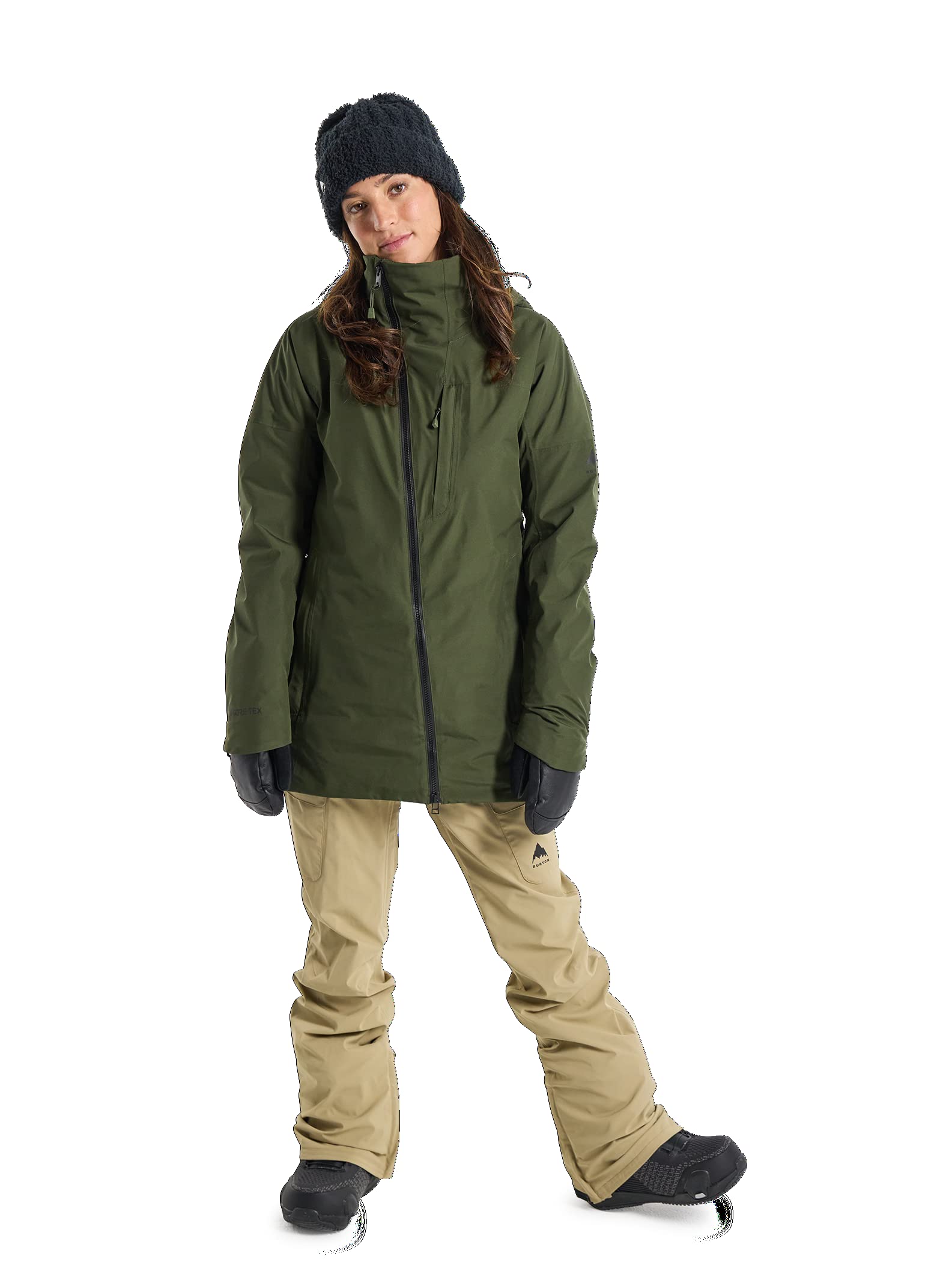 Burton Women's Gore-Tex Pillowline Insulated Jacket - Waterproof Winter Coat for Skiing, Snowboarding & Outdoor Adventures