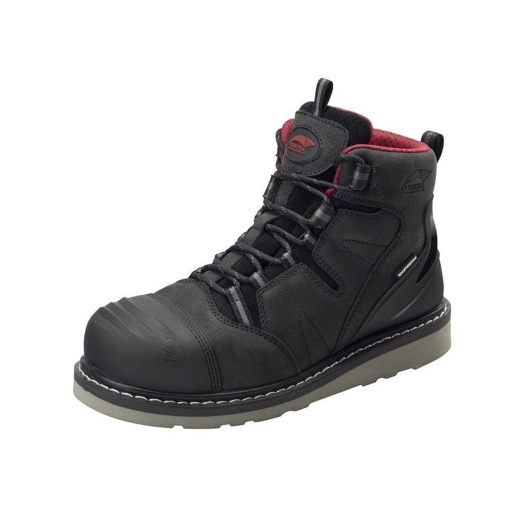 Avenger Men's Industrial Work Boots - Slip Resistant & Comfortable Wedge Sole Safety Shoes for Construction, Warehouse & Outdoor Work