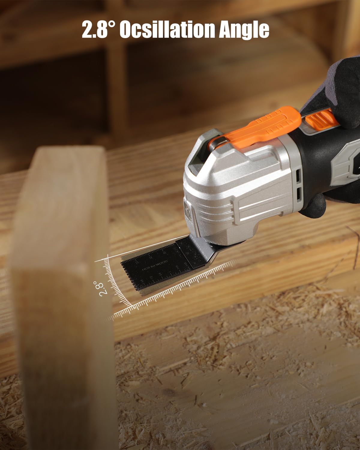 **AVID POWER 20V Cordless Oscillating Multi-Tool Kit with 31 Accessories – Variable Speed Oscillating Saw for Scraping, Cutting, Grinding & Sanding – Perfect for DIY Projects, Home Renovation & Woodworking**