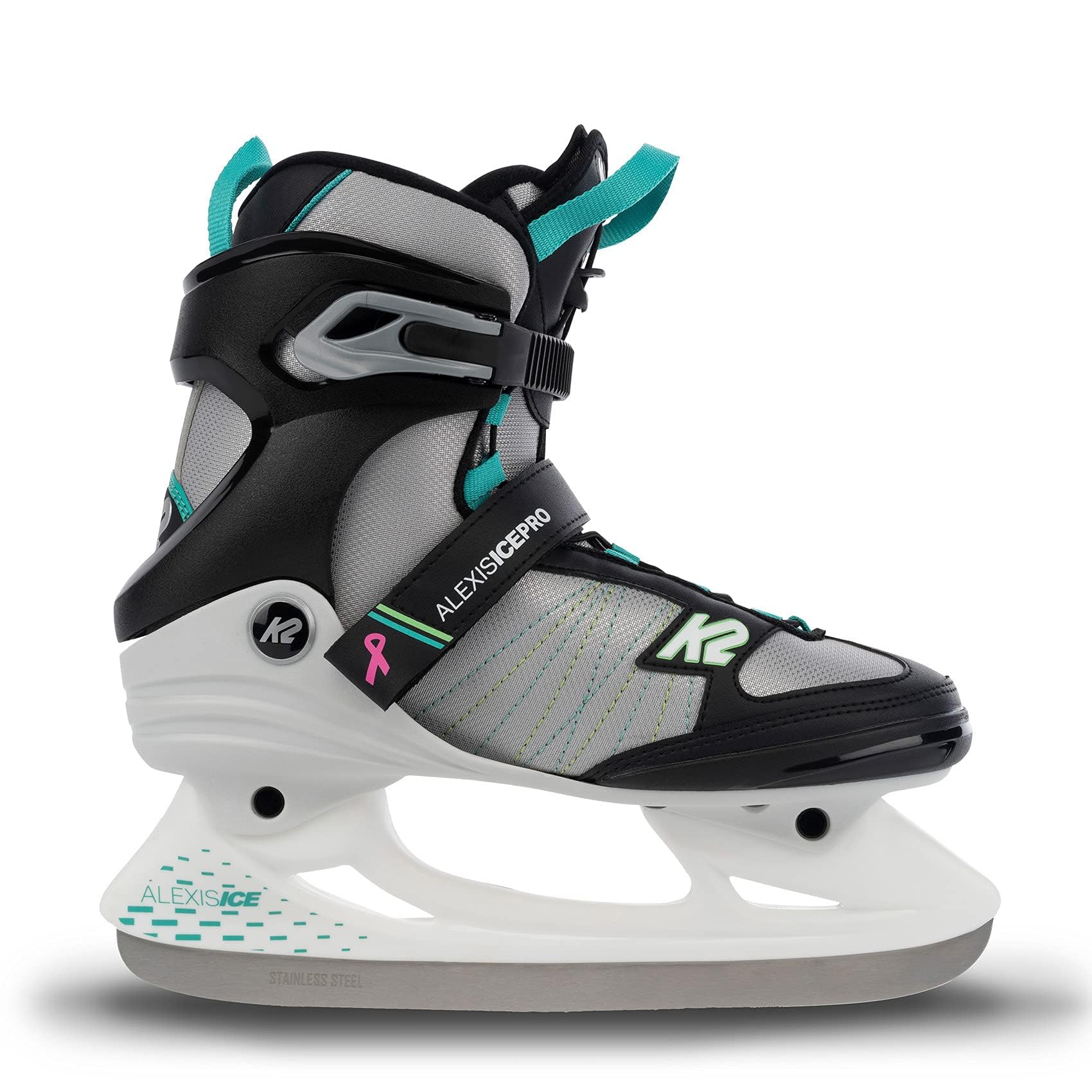 K2 Alexis Ice Pro Women's Figure Skates - Premium Ice Skating Boots for Comfort & Performance - Perfect for Recreational Skating, Ice Dancing & Training