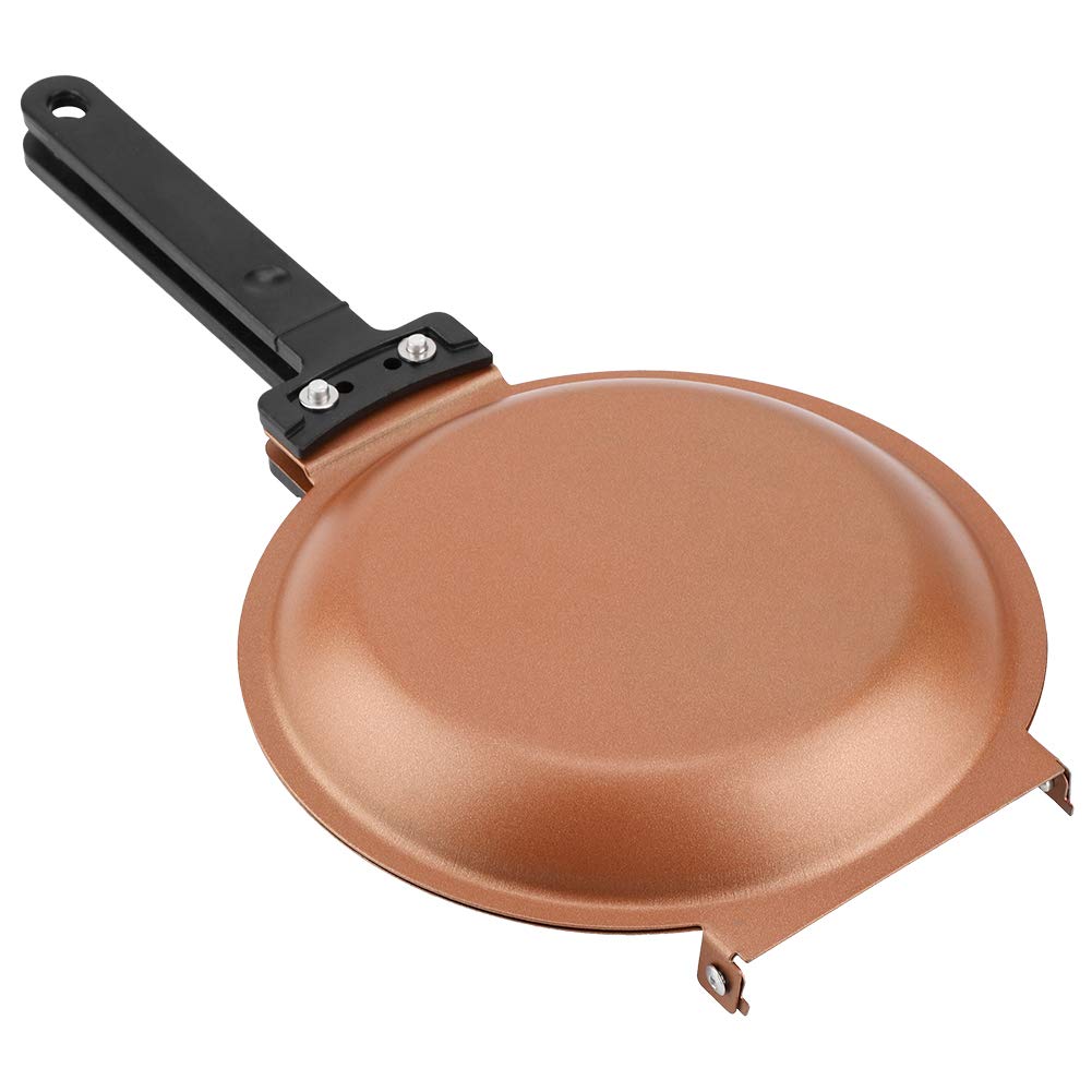 Nonstick Double Frying Pan - Multi-Purpose Kitchen Cookware for Omelette, Pancake & Baking - Aluminum Alloy Ceramic Coating - Perfect for Home Cooking & Breakfast Prep