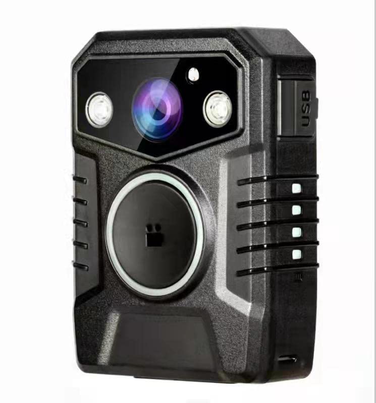 SHELLEYES M1 1296P HD Police Body Camera - 64GB Memory, Waterproof Wearable Camera with Audio Recording, Night Vision & GPS - Ideal for Law Enforcement, Security, Sports & Outdoor Activities