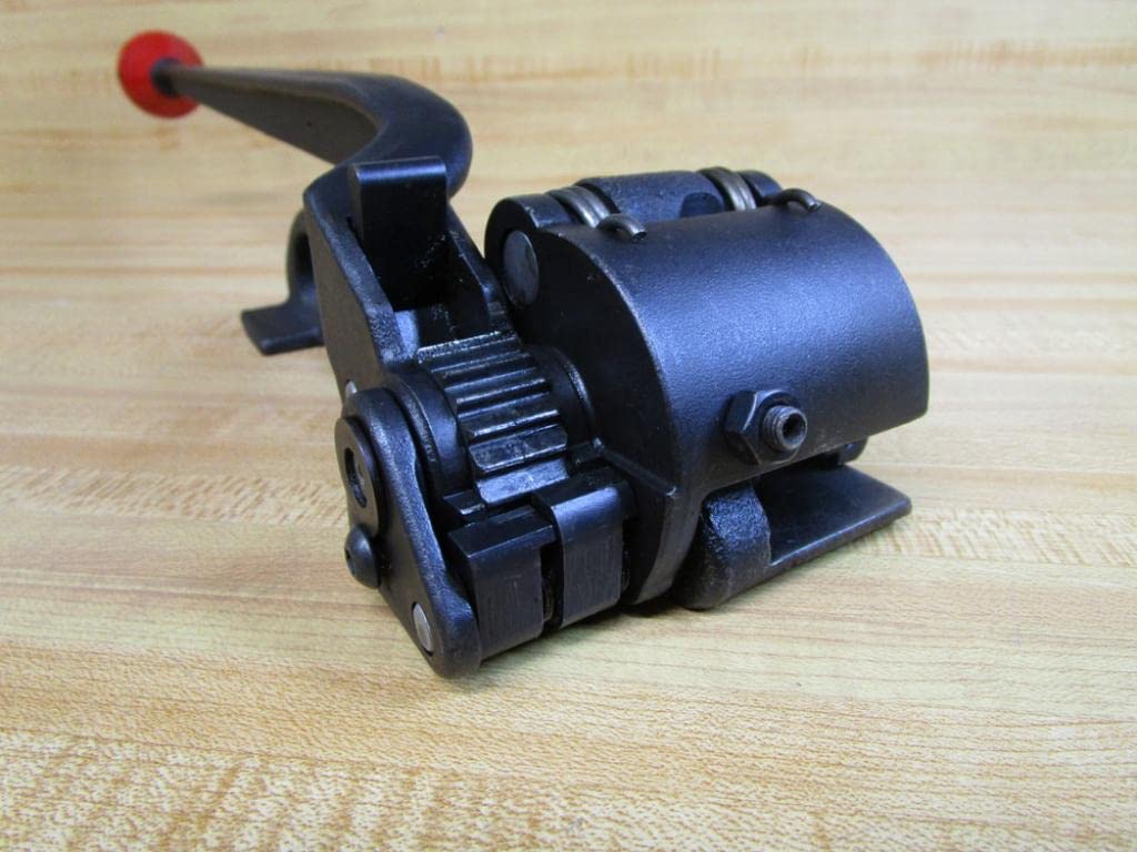 Heavy Duty Steel Strapping Tensioner with Feed Wheel - Professional Packaging Tool for Securing Pallets & Shipments - Ideal for Warehouse, Logistics & Industrial Use