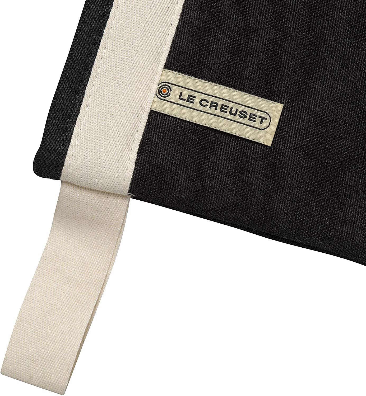 Le Creuset Heat Resistant Oven Mitt - Premium Black Silicone Kitchen Glove for Baking, Grilling & Cooking - Perfect for Hot Pans, Pots & Baking Trays