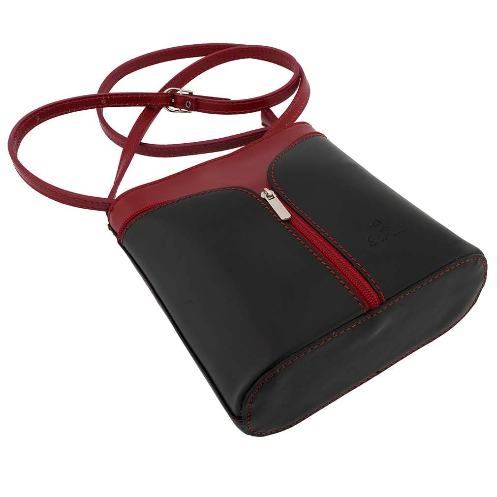 Genuine Italian Leather Crossbody Shoulder Bag for Women - Stylish Handbag Purse with Adjustable Strap - Perfect for Work, Travel & Everyday Use