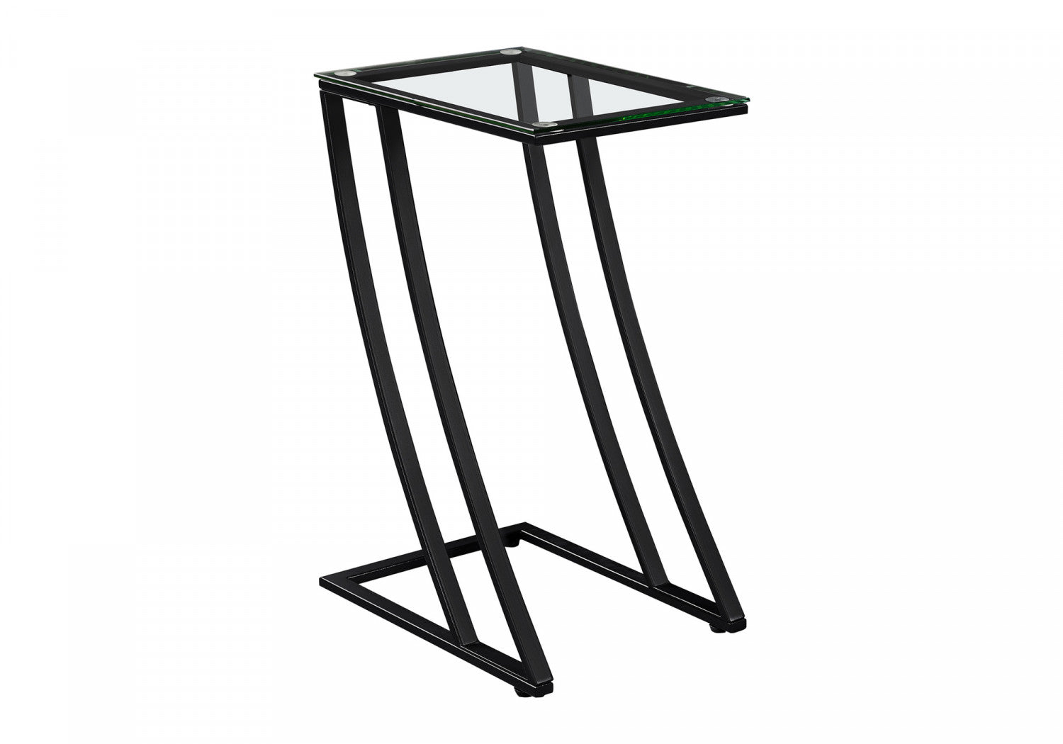 Modern Ciren Side Table in Black - Minimalist End Table for Living Room, Bedroom & Office - Perfect for Small Spaces, Nightstands & Home Decor