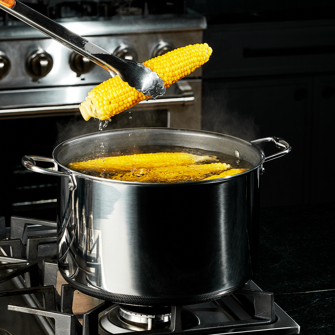 11.5 Liter Hybrid Cooking Pot with Lid - Nonstick, Durable & Versatile for Soups, Stews, Pasta & Meal Prep