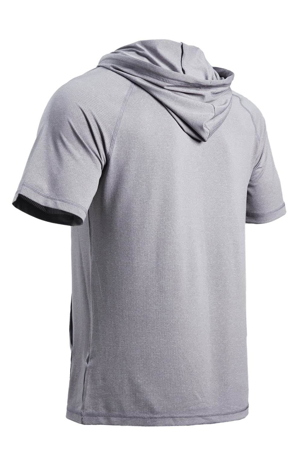 Gary Com Men's Lightweight Breathable Short Sleeve Hoodie with Pocket - Casual, Business & Sports Wear | Perfect for Outdoor Activities, Gym Workouts & Everyday Comfort