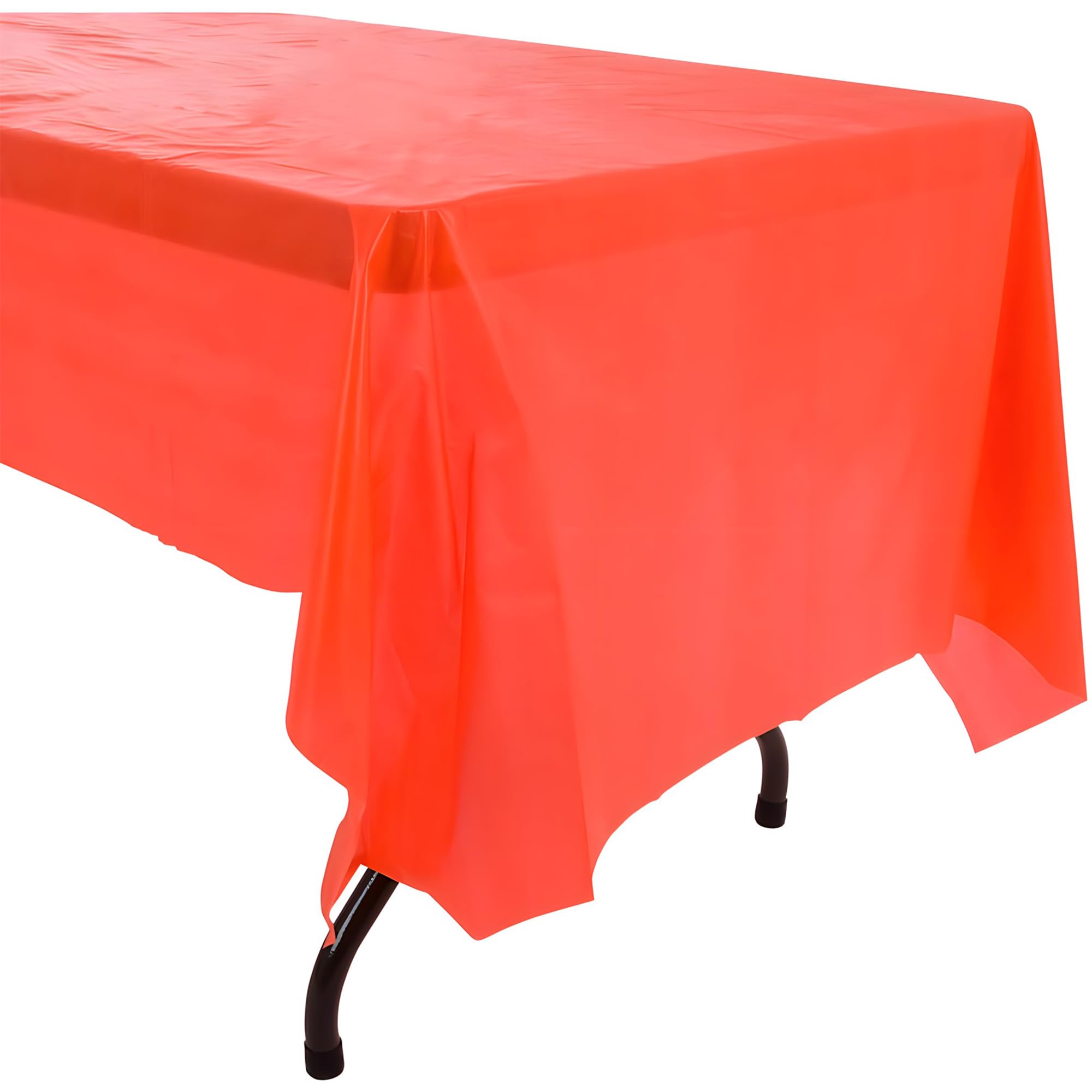 Rhode Island Novelty 54 x 108 Inch Red Tablecloth - Premium Polyester Banquet Table Cover for Parties, Weddings & Events