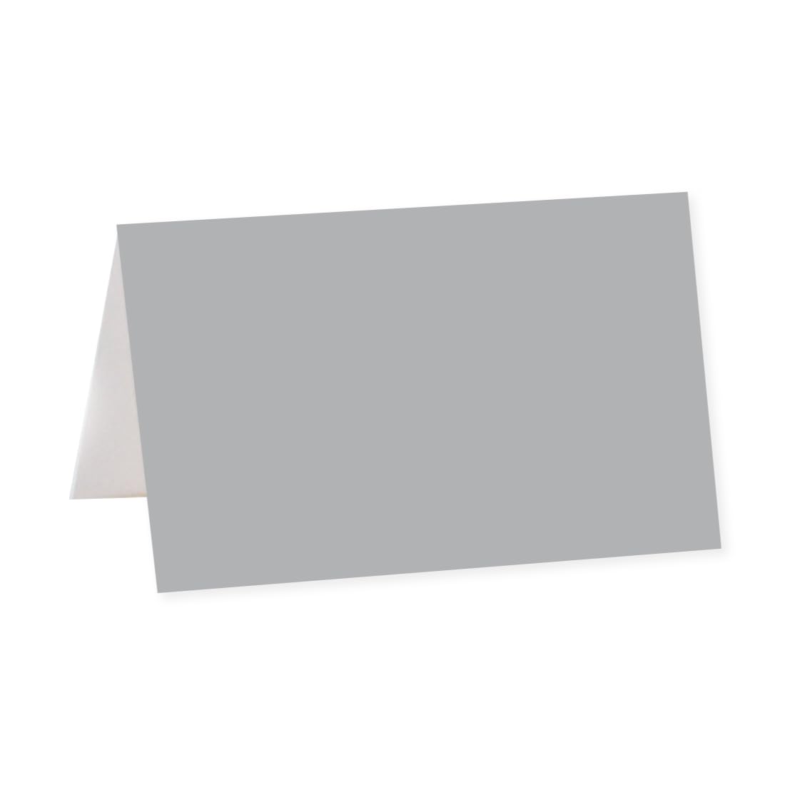 Andaz Press Printable Table Tent Place Cards - 20-Pack Gray Blank Name Cards for Wedding, Baby Shower & Graduation | Elegant Table Settings for Bridal, School & Food Events