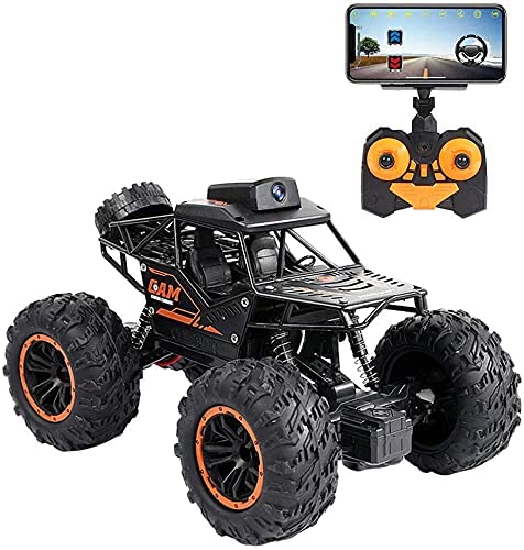 Hy Enterprise Wireless Remote Control Climbing Car with WiFi Camera for Android & iOS - Rechargeable Rock Crawler with Video Recording - Multi-Color - Perfect for Outdoor Adventure & Indoor Play