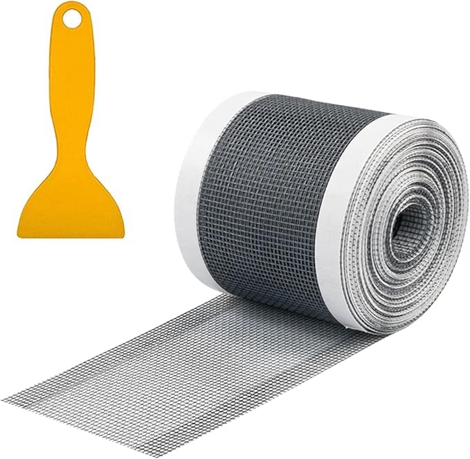 DAZZLIQ Stainless Steel Sink Strainer - Kitchen & Bathroom Drain Filter with Disposable Mesh Roll, Hair Catcher for Clog Prevention (Cut to Any Length) - Perfect for Kitchen Sinks, Shower Drains, and Bathtub Maintenance