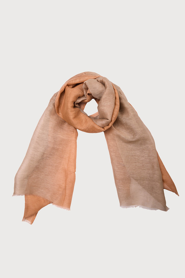 Stylish Linen Ombré Scarf - Lightweight Summer Fashion Accessory for Women - Perfect for Beach, Travel & Everyday Wear