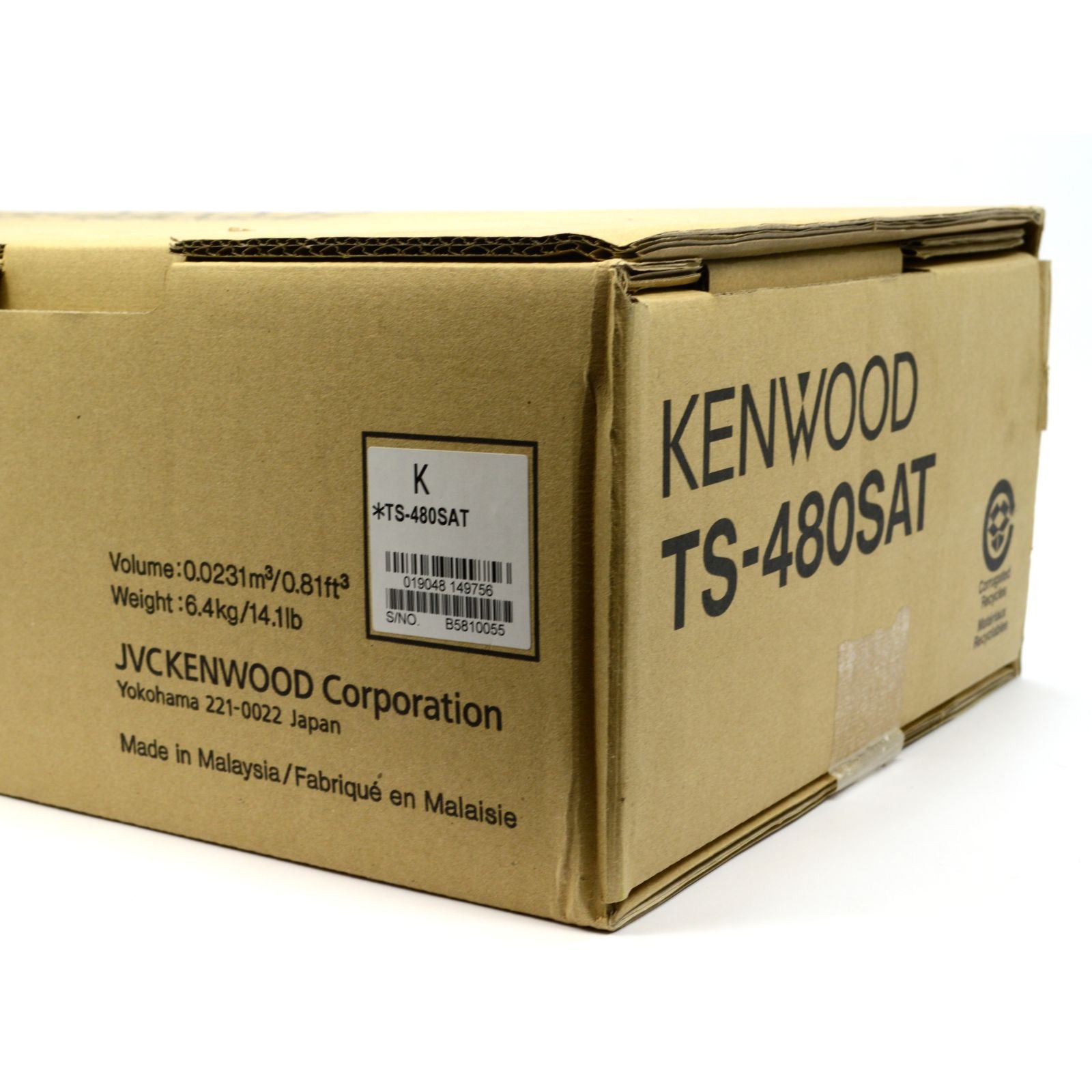 Brand New Kenwood TS-480SAT HF/50MHz 100W All Mode Transceiver - Perfect for Amateur Radio, DXing, and Emergency Communication