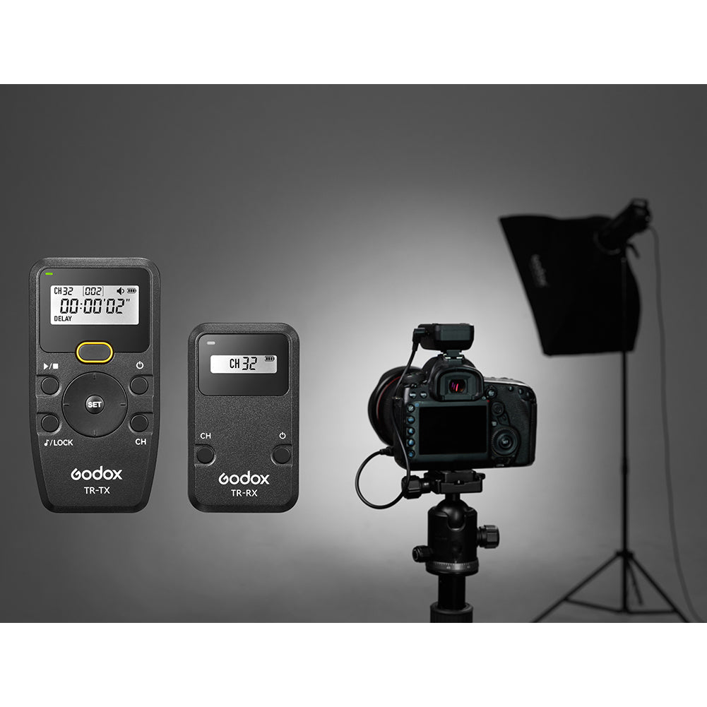 Godox TR-S2 Wireless Timer Remote Control for Sony Cameras - Perfect for Photography, Vlogging & Time-Lapse (Demo Stock)
