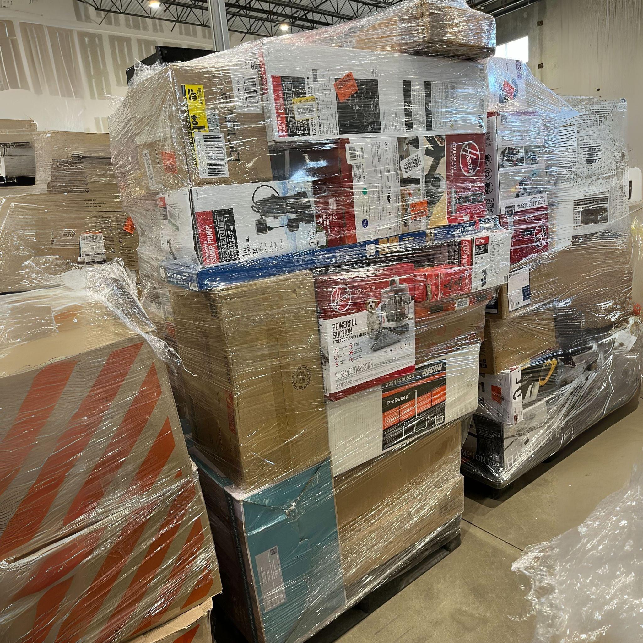 HD In-Store Returns (22-26 Pallets Per Truckload) - Efficient Retail Return Logistics for Walmart, Target & Home Depot