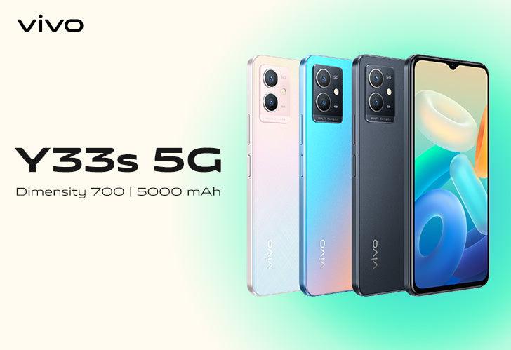 Vivo Y33s Smartphone (8GB RAM, 128GB Storage) - High Performance Android Phone for Gaming, Photography & Daily Use