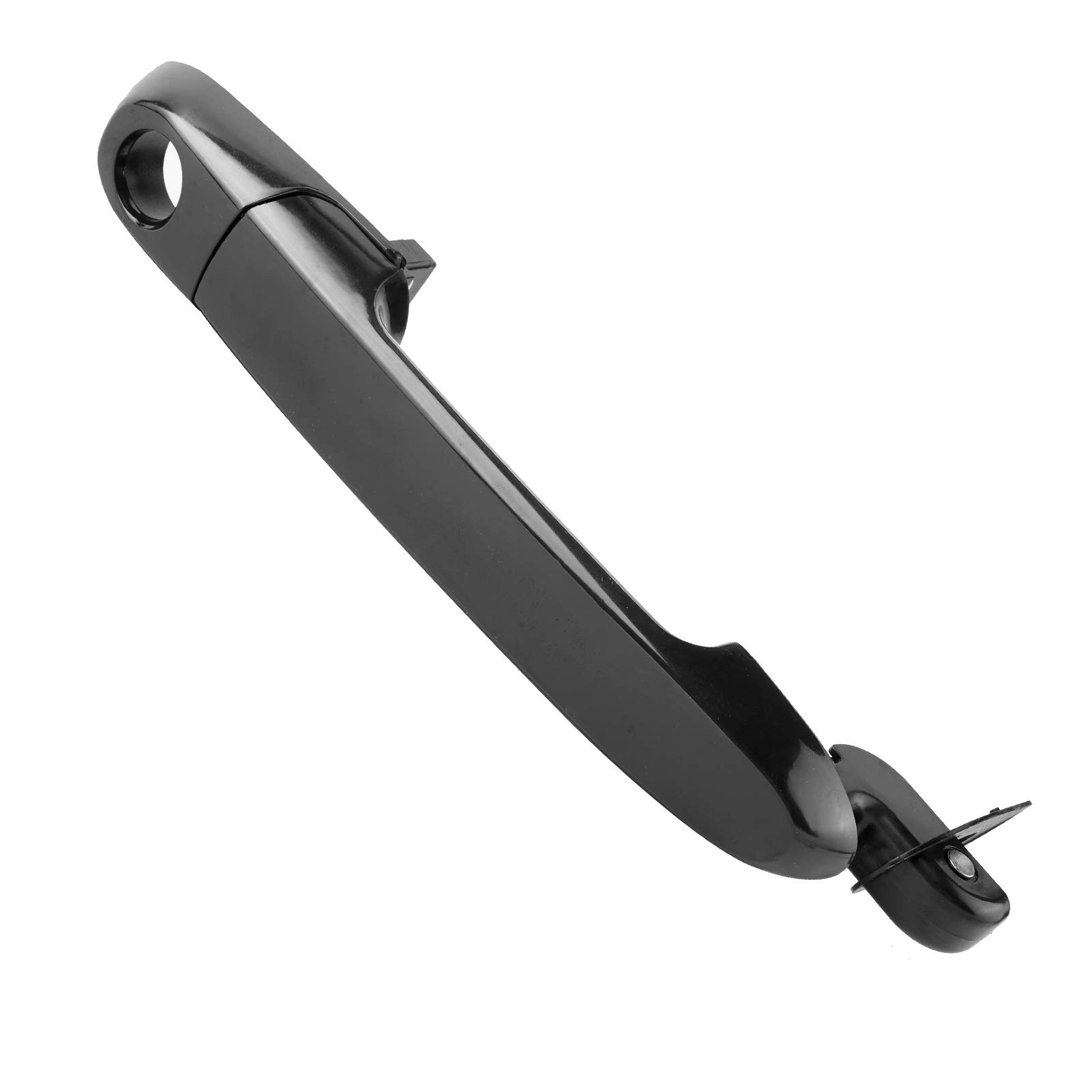 Replacement Exterior Front Driver Side Door Handle with Keyhole for Hyundai Accent 2006-2011 Models - Compatible with Part #80700 82650-1E050 | Easy DIY Installation for Car Door Repair & Maintenance