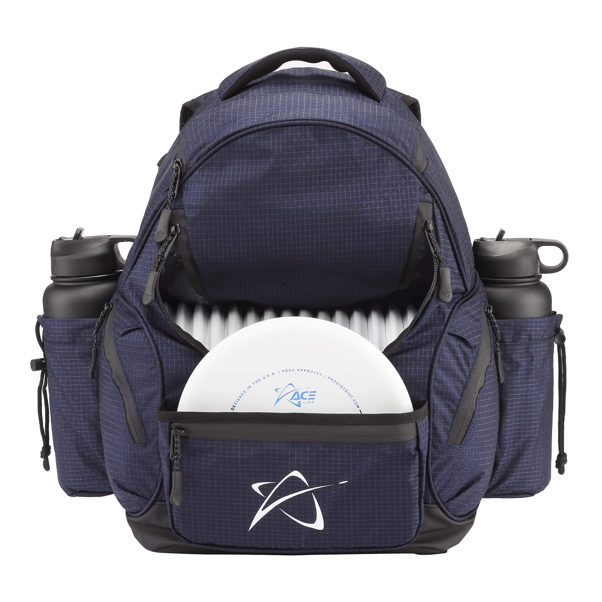 Prodigy Disc Golf BP-3 V3 Backpack - Durable Water-Resistant Golf Travel Bag with 17+ Disc Capacity - Perfect for Beginners & Practice - Ideal for Tournaments, Field Work & Outdoor Adventures