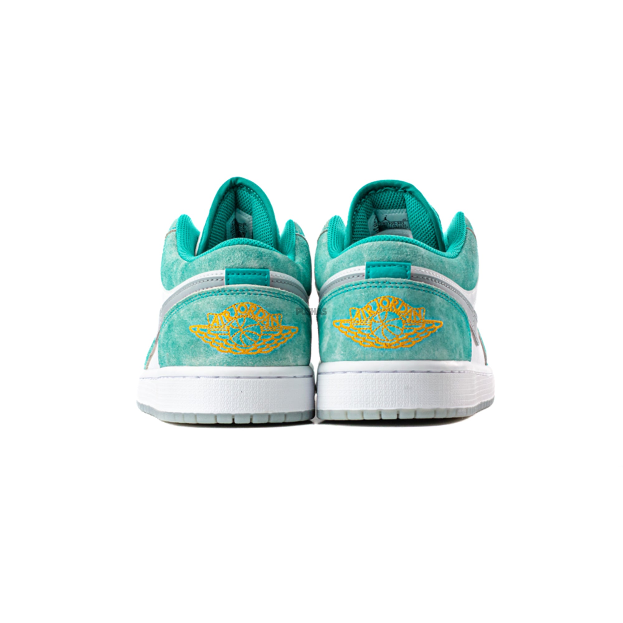 Air Jordan 1 Low SE 'New Emerald' Sneakers (2022) - Men's Basketball Shoes for Casual Wear & Street Style Fashion