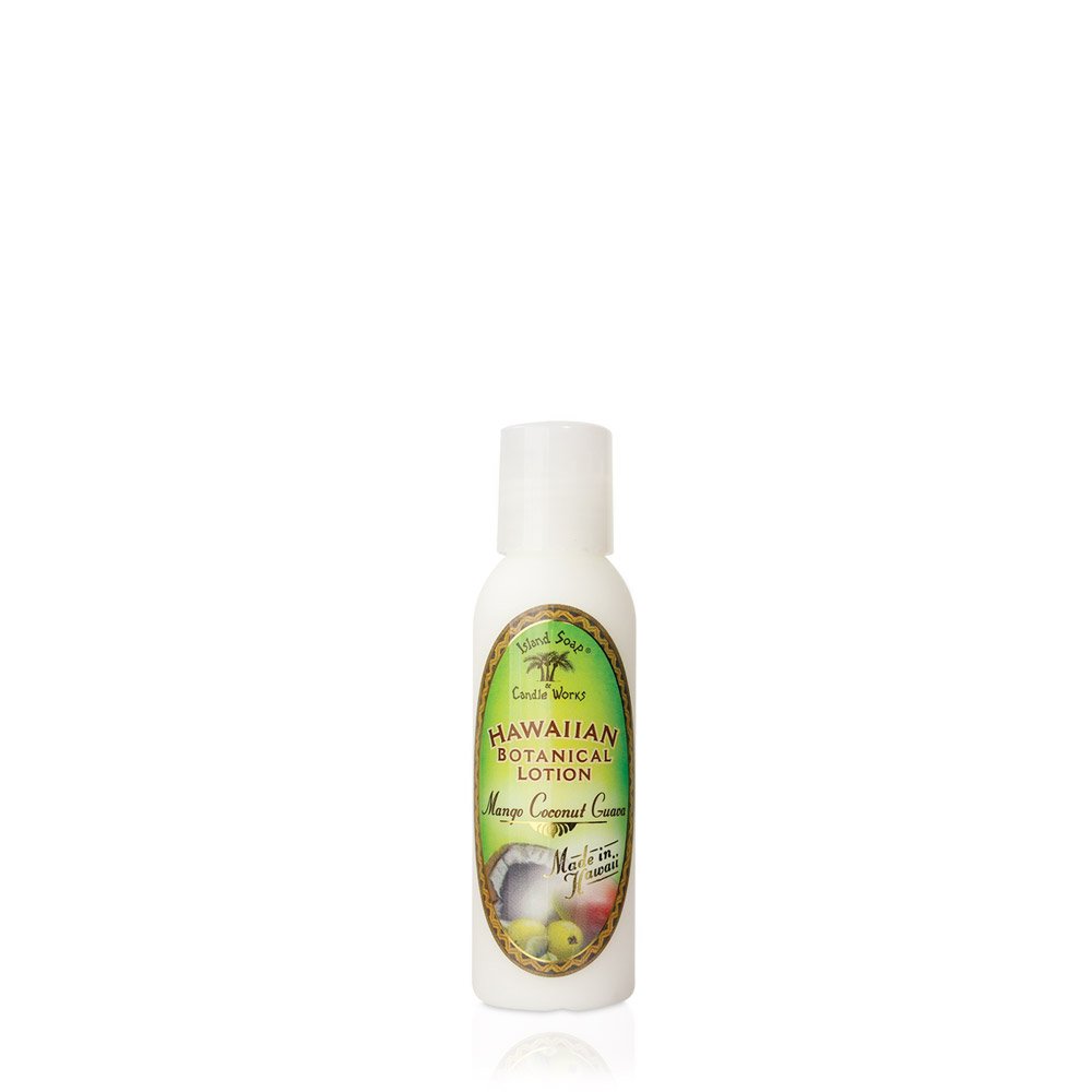 Island Soap & Candle Works - Mango Coconut Guava Scented Soap and Lotion Gift Set in Organza Bag | Perfect for Spa Day, Birthday Gifts & Self-Care Relaxation