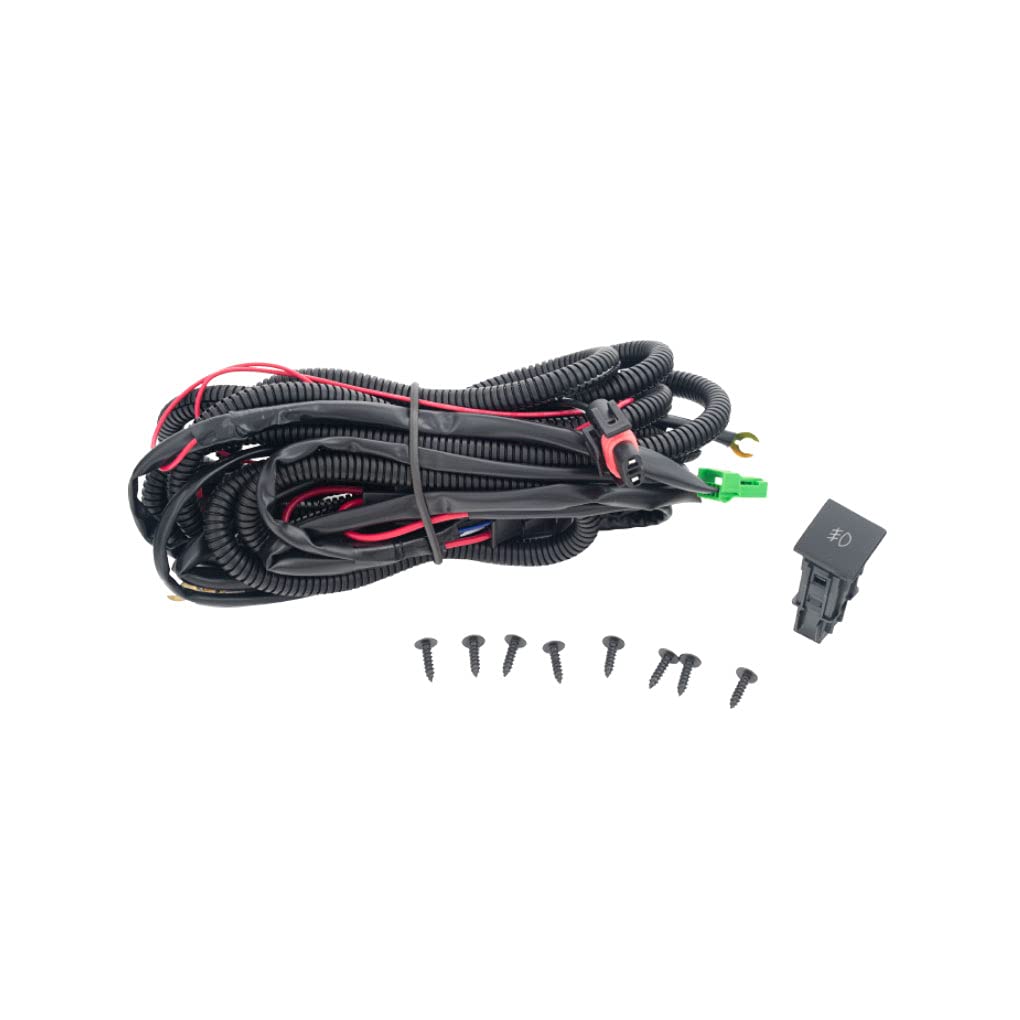 2010-2015 Hyundai Tucson Fog Light Replacement Kit - OEM Style LED Fog Lamps & Complete Assembly Set - Perfect for Night Driving & Off-Road Adventures