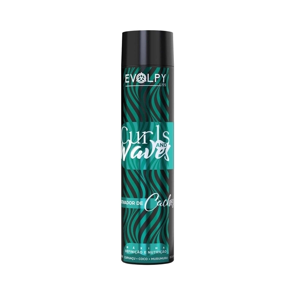 Evolpy Liss Curls Activator 300ml - Curl Defining & Wave Enhancing Hair Styling Cream for Natural Curls - Perfect for Daily Styling, Beach Waves & Frizz Control