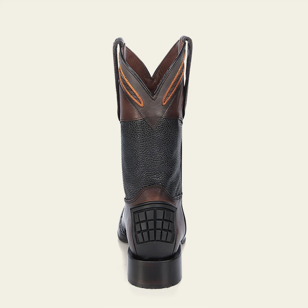 3Z20RS Genuine Cowhide Leather Western Cowboy Boots for Men & Women - Durable Rodeo Riding Boots for Country, Ranch, and Outdoor Adventures