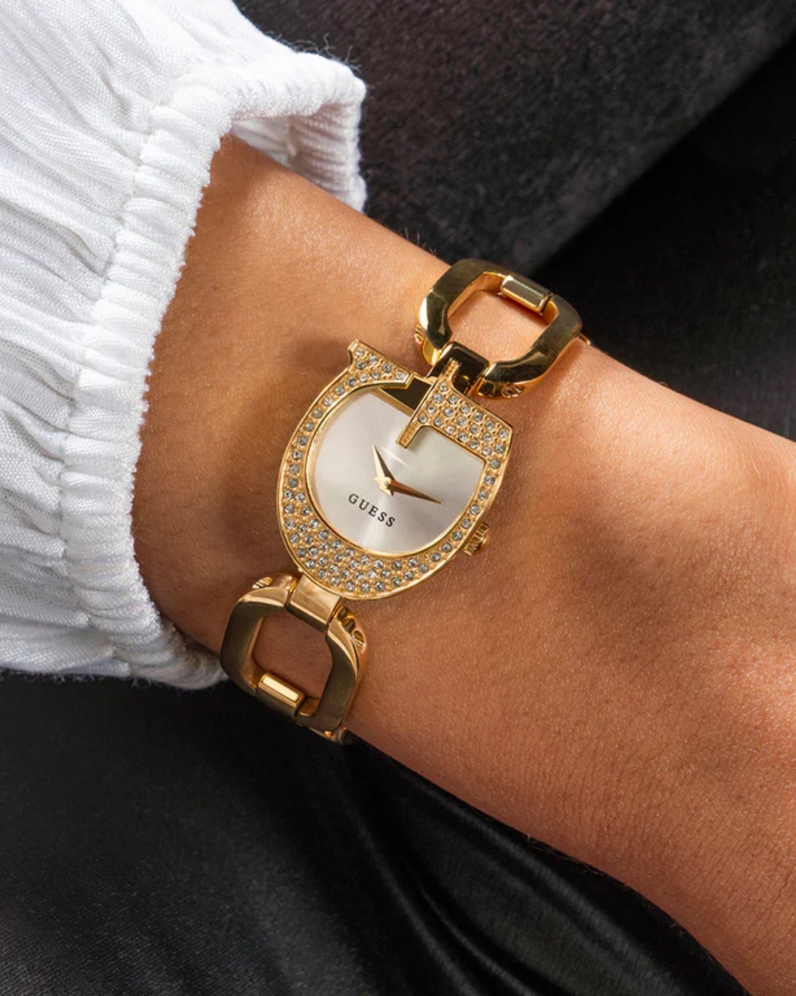 GIA Certified Gold Link Bracelet Watch - Elegant & Luxurious Jewelry for Women, Perfect for Parties, Weddings & Special Occasions