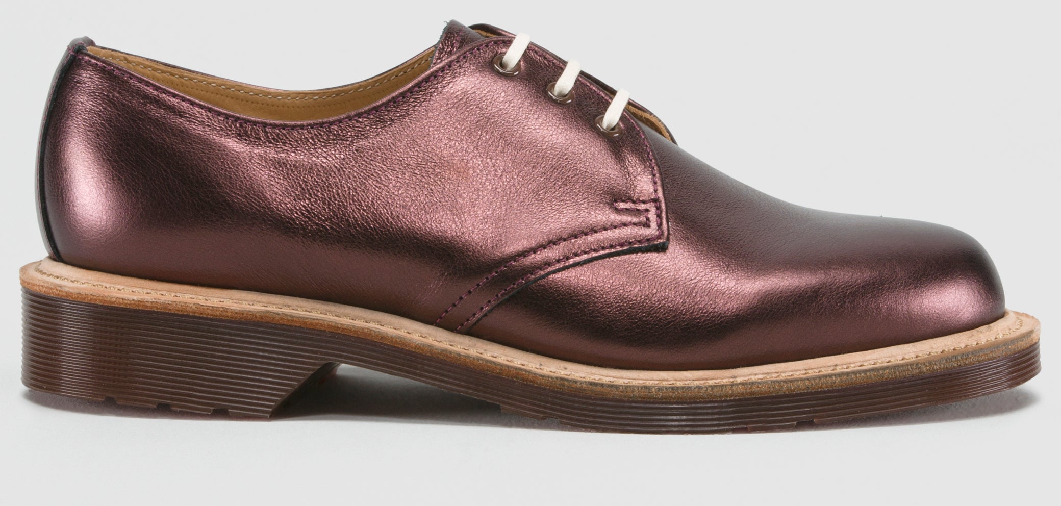 Dr. Martens 1461 Cherry Red Smooth Leather Unisex Oxford Shoes - Perfect for Casual Wear, Work & Punk Fashion