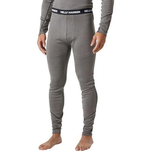 Helly Hansen Men's LIFA Merino Midweight Base Layer Pants - Warm Wool Thermal Underwear for Skiing, Hiking & Winter Outdoor Activities