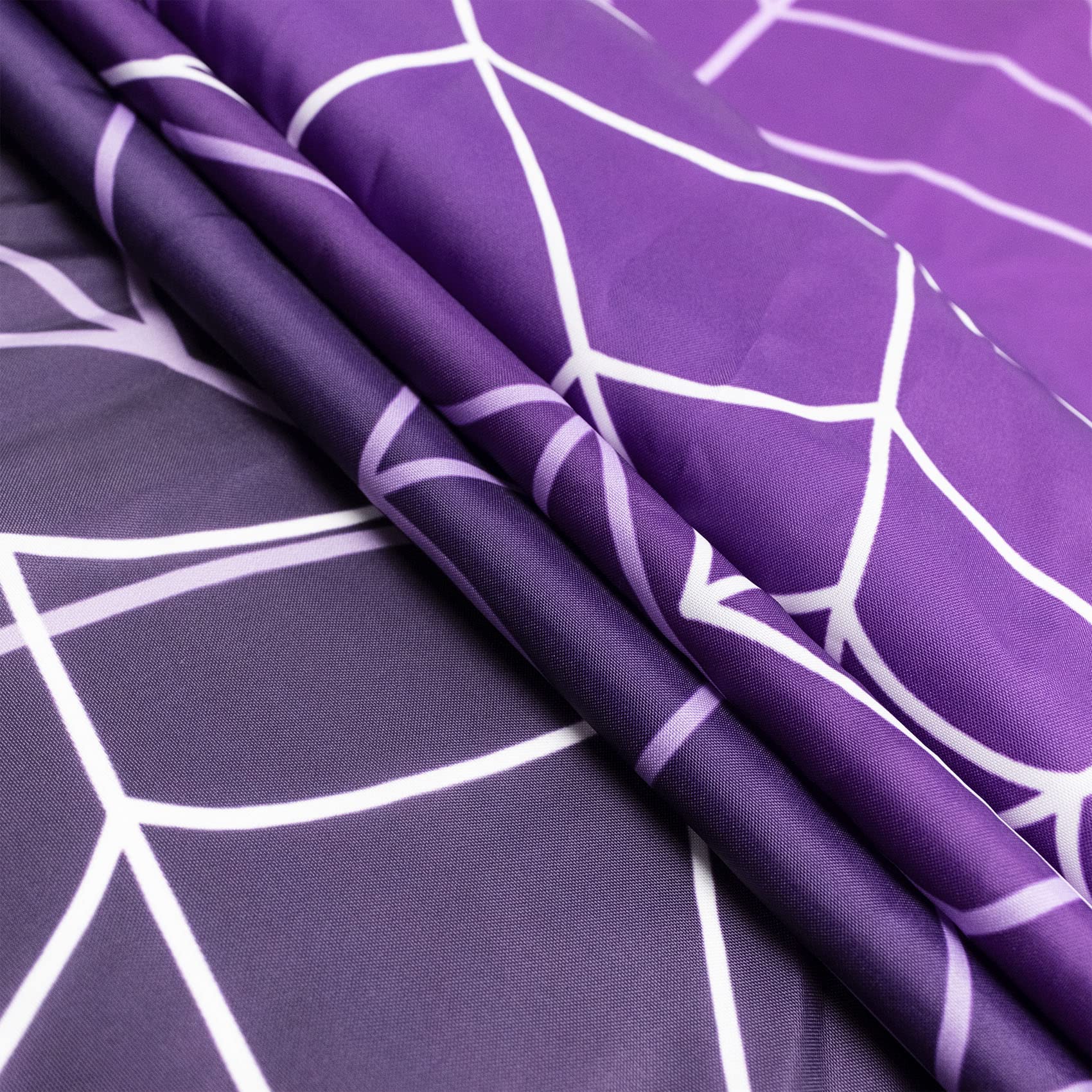 Spooky Halloween Shower Curtain with Spider Web Design - Purple Horror Bathroom Decor Set Includes 12 Hooks, 72x72 Inch Polyester Fabric - Perfect for Halloween Party Decorations, Haunted House Themes & Spooky Bathroom Makeovers