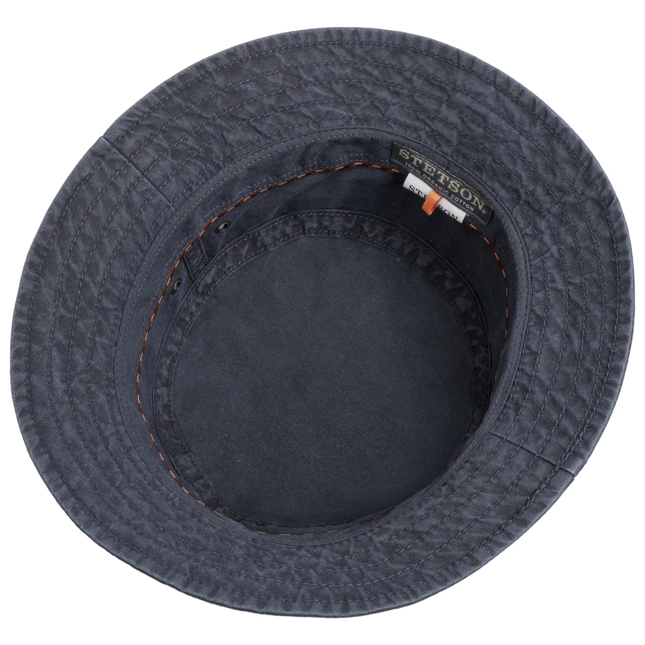 Stetson Delave Cotton Hat for Men & Women - Breathable Summer Sun Hat for Outdoor, Beach, and Travel - Stylish Unisex Wide Brim Hat for UV Protection