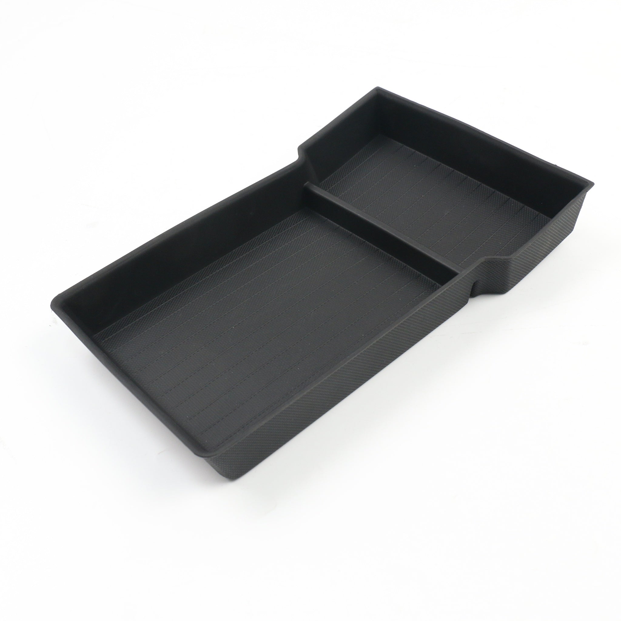 2024 Tesla Model 3 & 2025 Model Y Center Console Organizer - Premium Under Seat Storage Tray for Phones, Keys & Accessories | Perfect for Road Trips & Daily Commutes