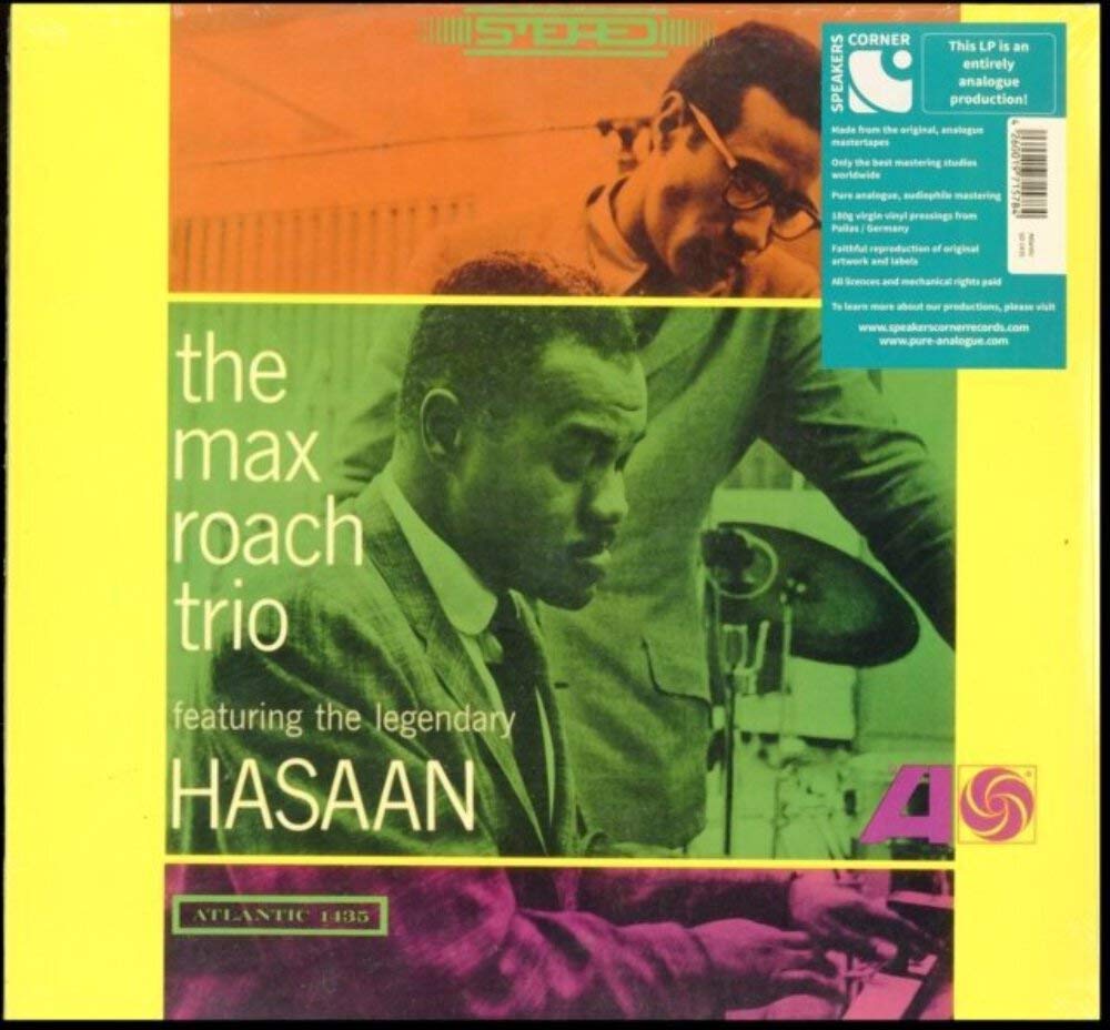 Max Roach Trio Featuring Hasaan - Legendary Jazz Album for Vinyl Collectors & Relaxing Evenings